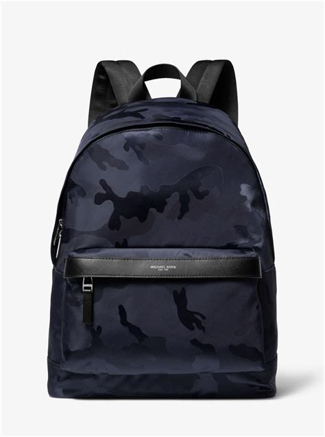 Michael Kors Kent Camo Nylon Backpack 